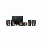 Klipsch Reference Theatre Pack 5.0 Home Theatre Speaker System | 91 dB Satellites | Compact Surround Sound System India