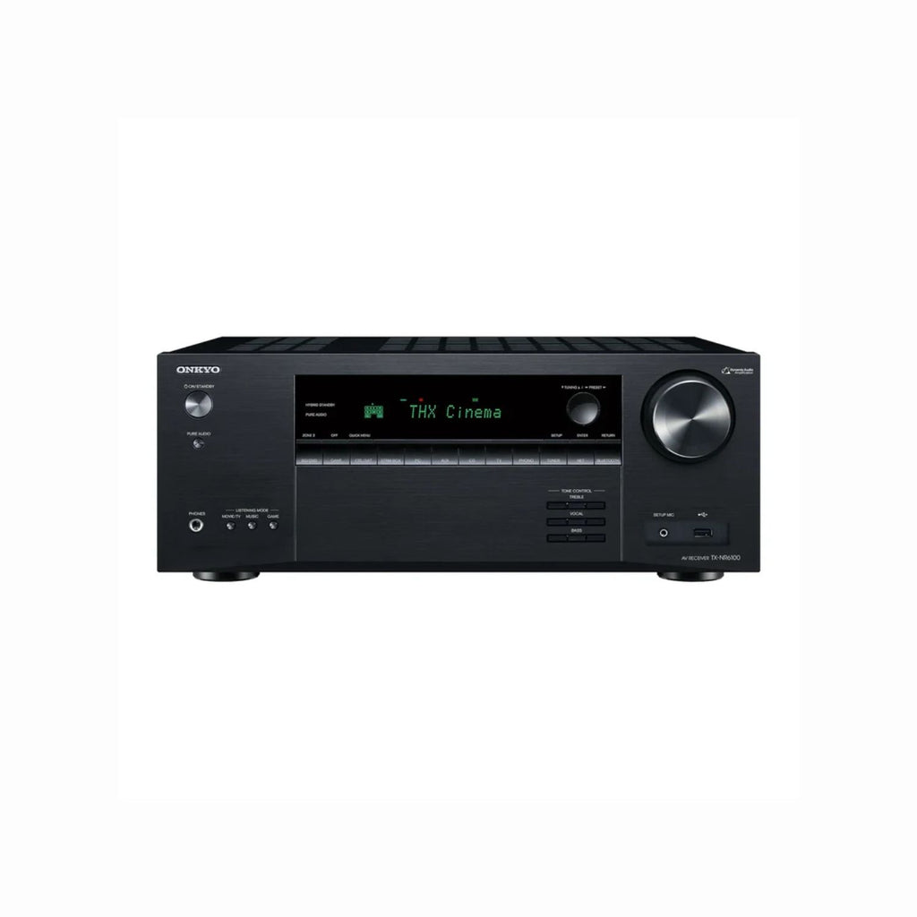 Onkyo TX-NR6100 AV Receiver | 7.2 Channel | Dolby Atmos | THX Certified | 8K HDMI | Home Theatre India