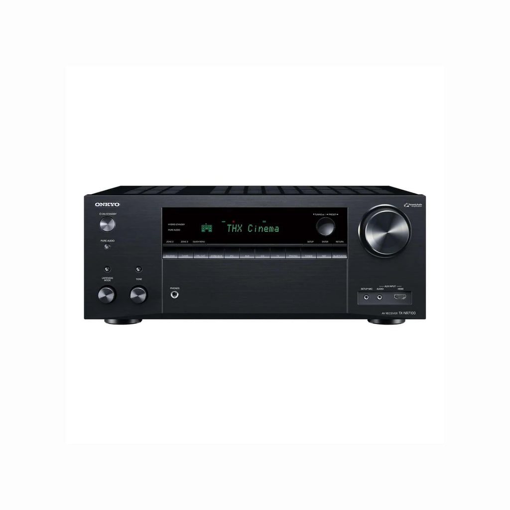 Onkyo TX-NR7100 AV Receiver | 9.2 Channel | Dirac Live | Dolby Atmos | THX Certified | 8K HDMI India