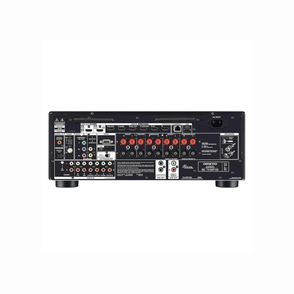 Onkyo TX-NR7100 AV Receiver | 9.2 Channel | Dirac Live | Dolby Atmos | THX Certified | 8K HDMI India
