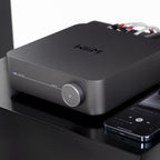 WiiM Amp Pro Streaming Amplifier | 32-bit/384kHz ES9038 Q2M DAC | WiFi 6E & BT 5.3 | High-Performance Smart Amp India