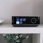 WiiM Amp Ultra Flagship Streaming Amplifier | 100W per Channel | 3.5” Touch Screen | ESS ES9039Q2M SABRE DAC