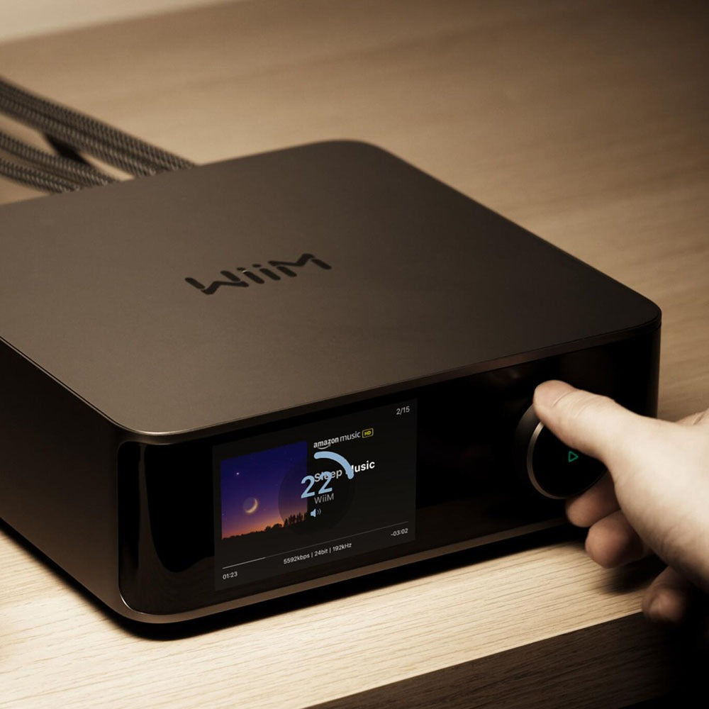 WiiM Ultra Hi-Res Network Streamer | 32-bit/384kHz ES9038 Q2M DAC | WiFi 6E & BT 5.3 | Flagship Audiophile Streamer