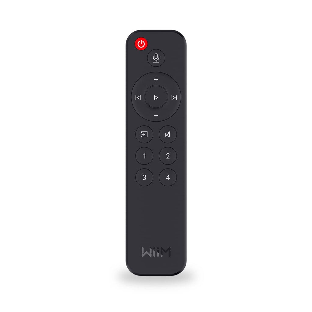 WiiM Voice Remote | Alexa Built-in Voice Control | Bluetooth Pairing for WiiM Mini, Pro & Amp