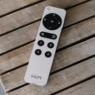 WiiM Voice Remote | Alexa Built-in Voice Control | Bluetooth Pairing for WiiM Mini, Pro & Amp