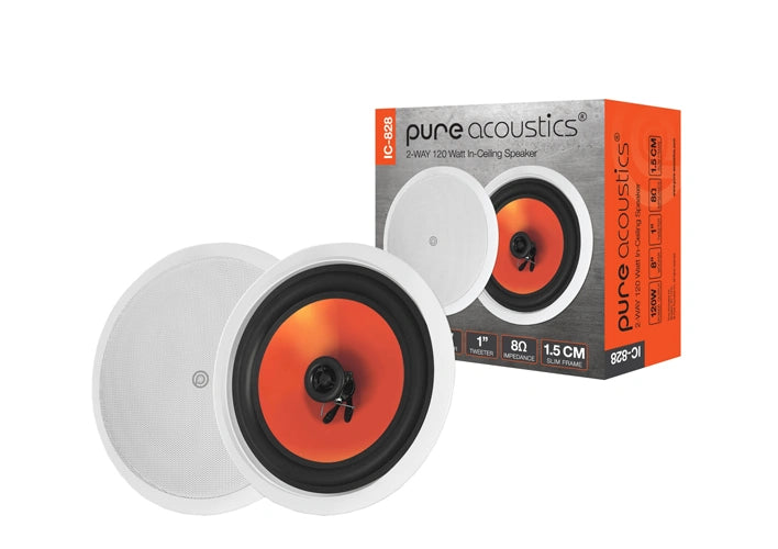 Pure Acoustic IC-628 In-Ceiling Speakers