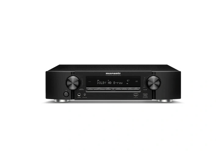 Marantz NR1510 Slimline 5.2 Channel AV Receiver Powered by HEOS™ with 50W, 4K and 6 HDMI Inputs
