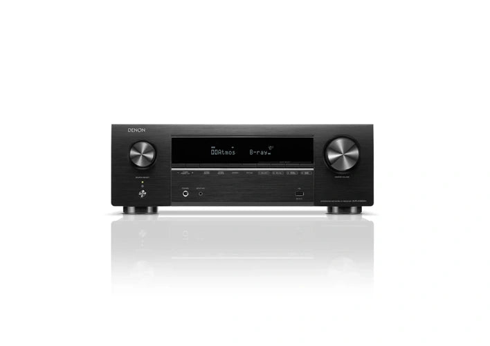 Denon AVR-X1800H 7.2 Ch. 80W 8K AV Receiver Powered by HEOS™