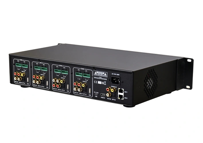 Pure Acoustic Quantum W450 4-ZONE NETWORK AUDIO AMPLIFIER