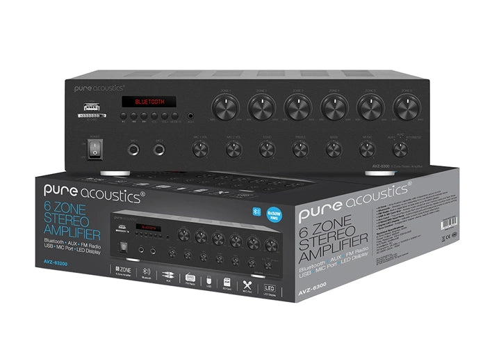 Pure Acoustic AVZ-6300 Professional Amplifier