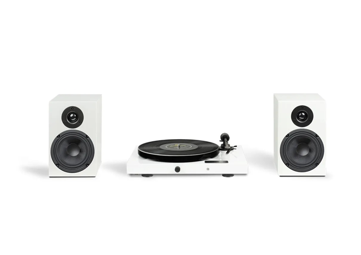 Pro-Ject Juke Box E1 HiFi Set Audiophile turntable system with speakers