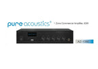 Pure Acoustic AZ-1060 Professional Stereo Amplifier