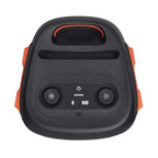 JBL Partybox 110 Portable party speaker with 160W powerful sound, built-in lights and splashproof design.