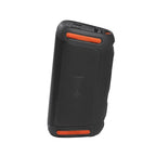 JBL Partybox 110 Portable party speaker with 160W powerful sound, built-in lights and splashproof design.