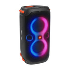 JBL Partybox 110 Portable party speaker with 160W powerful sound, built-in lights and splashproof design.
