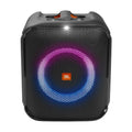 JBL Partybox Encore Essential Portable party speaker with powerful 100W sound, built-in dynamic light show, and splash proof design.