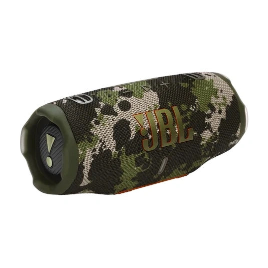 JBL Charge 6 Portable waterproof and drop-proof speaker with bold JBL Pro sound and a removable handle strap.