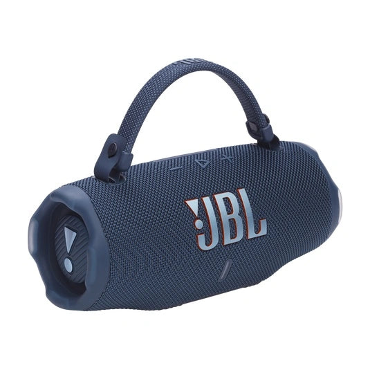JBL Charge 6 Portable waterproof and drop-proof speaker with bold JBL Pro sound and a removable handle strap.