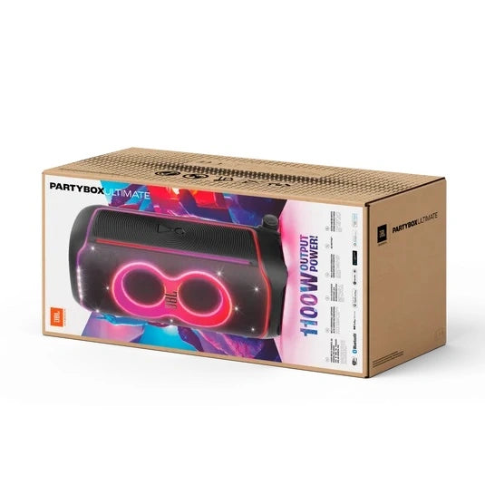 JBL PartyBox Ultimate The JBL PartyBox Ultimate is a huge, powerful party speaker