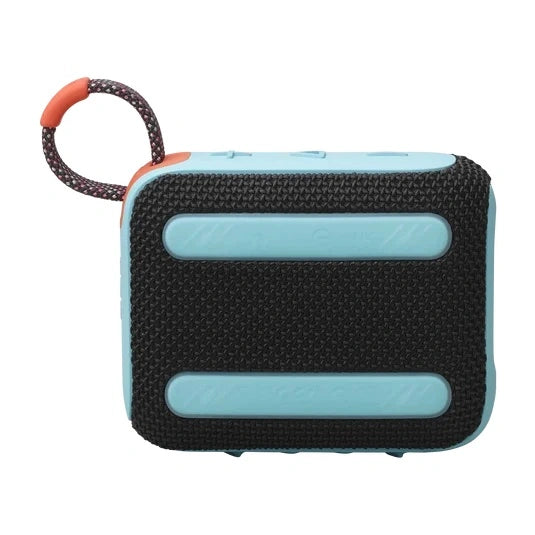 JBL Go 4 An ultra-portable Bluetooth speaker with big JBL Pro Sound, punchy bass, and bold styling.