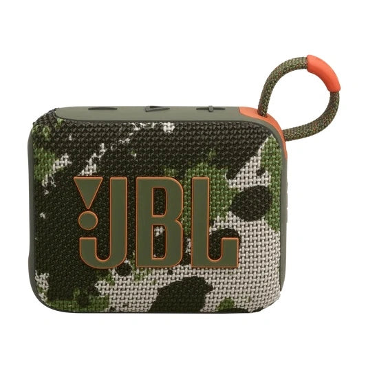 JBL Go 4 An ultra-portable Bluetooth speaker with big JBL Pro Sound, punchy bass, and bold styling.
