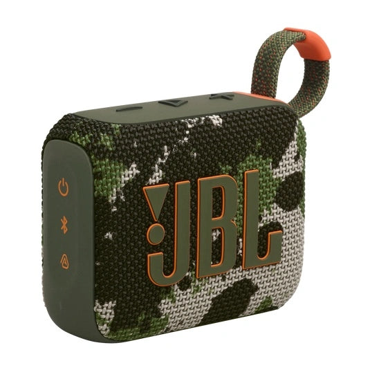 JBL Go 4 An ultra-portable Bluetooth speaker with big JBL Pro Sound, punchy bass, and bold styling.