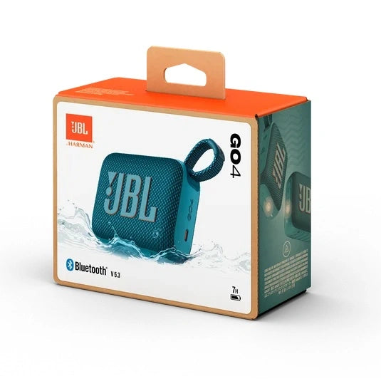 JBL Go 4 An ultra-portable Bluetooth speaker with big JBL Pro Sound, punchy bass, and bold styling.