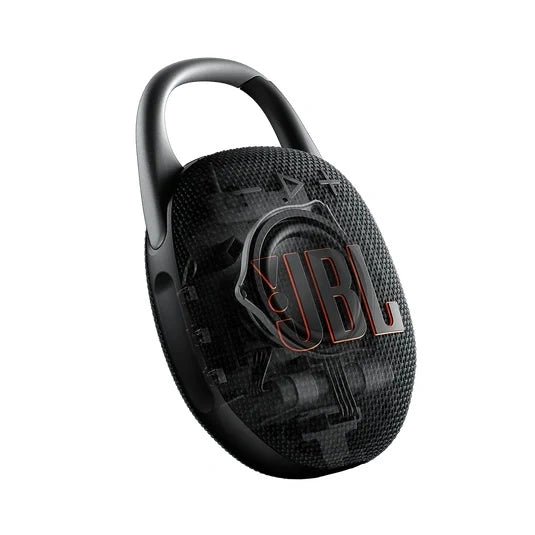 JBL Clip 5 Ultra-portable and waterproof, the JBL Clip 5 delivers surprisingly big JBL Pro Sound and punchy bass.