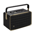 JBL Authentics 300 Portable smart home speaker with Wi-Fi, Bluetooth and voice assistants with retro design.