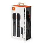 JBL PartyBox Wireless Mic Two digital wireless microphones designed for use with the JBL PartyBox speakers