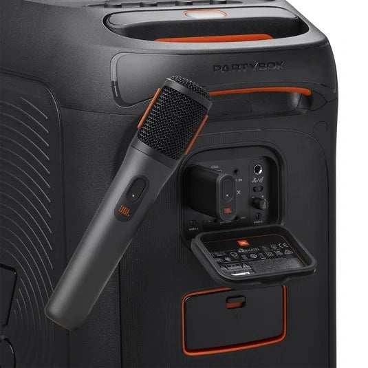 JBL PartyBox Wireless Mic Two digital wireless microphones designed for use with the JBL PartyBox speakers
