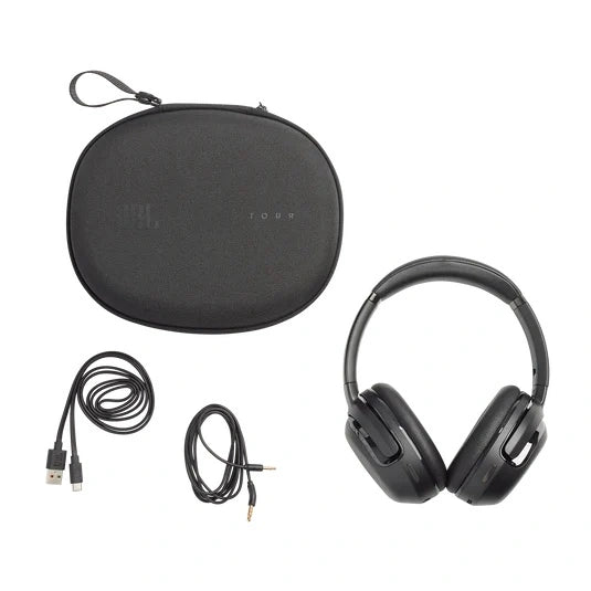 JBL Tour One M2 JBL Tour One M2’s True Adaptive Noise Cancelling technology tunes out distractions so you can enjoy your favorite playlists