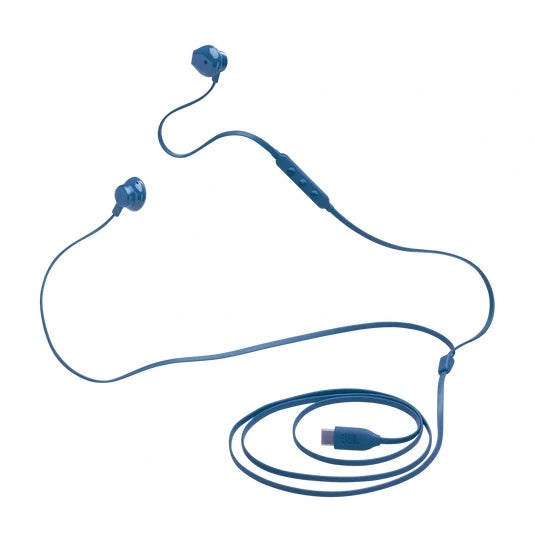 JBL Tune 305C USB Earbud headphones with Hi-Res Audio support and JBL Pure Bass Sound