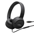 JBL Tune 520C USB-C Wired on-ear headphones with Hi-Res Audio support