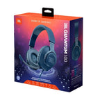 JBL Quantum 100 Wired over-ear gaming headset with flip-up mic