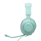 JBL Quantum 100M2 Wired over-ear gaming headset with omnidirectional