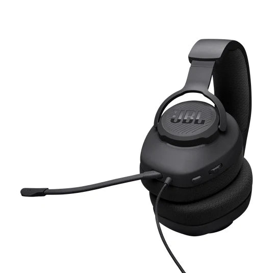 JBL Quantum 100M2 Wired over-ear gaming headset with omnidirectional