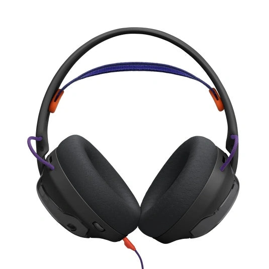 JBL Quantum 250 Wired multiplatform gaming headset customizable through the JBL QuantumENGINE