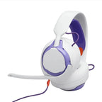 JBL Quantum 250 Wired multiplatform gaming headset customizable through the JBL QuantumENGINE