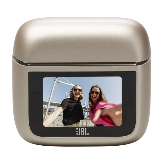 JBL Tour Pro 3 True Adaptive Noise Cancelling earbuds with JBL Spatial 360 headtracking and an audio transmitter Smart Charging Case™