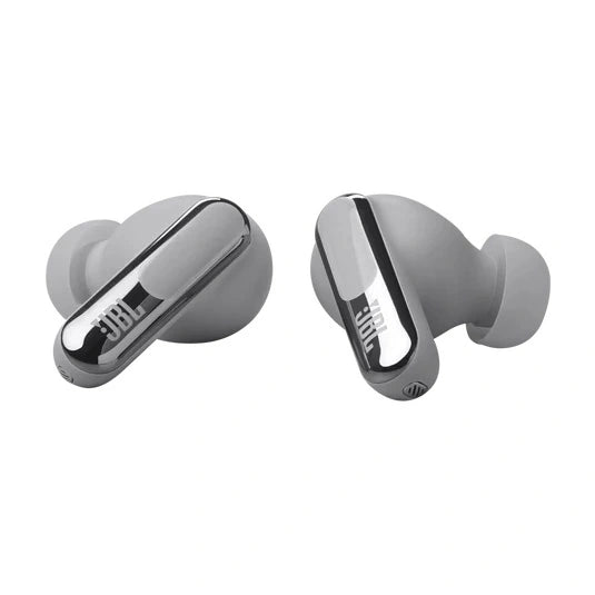 JBL Live Beam 3 True wireless noise-cancelling earbuds with stick-closed design and Smart Charging Case™