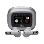 JBL Live Beam 3 True wireless noise-cancelling earbuds with stick-closed design and Smart Charging Case™