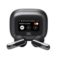 JBL Live Flex 3 True wireless noise-cancelling earbuds with open-stick design and Smart Charging Case™