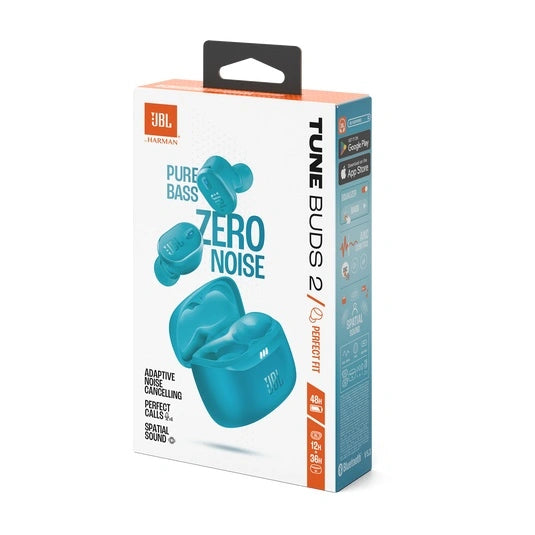 JBL Tune Buds 2 True Wireless Noise Cancelling Earbuds with JBL Spatial Sound and Smart Ambient technology