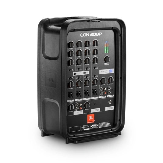 JBL EON208P Portable 20.32cm 2-Way PA with Powered 8-Channel Mixer and Bluetooth