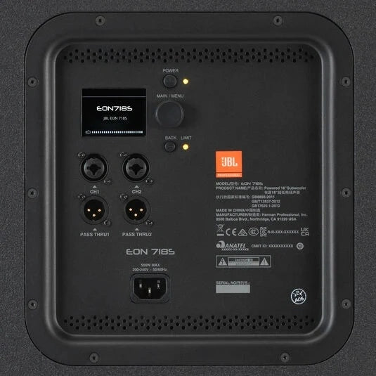 JBL EON718S (220V) Powered 18-inch PA Subwoofer