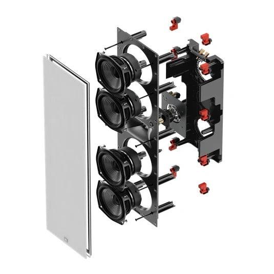 JBL Studio 6 Theater Studio 6 Theater Quad 5.25" (133mm) 2-way In-Wall Loudspeaker