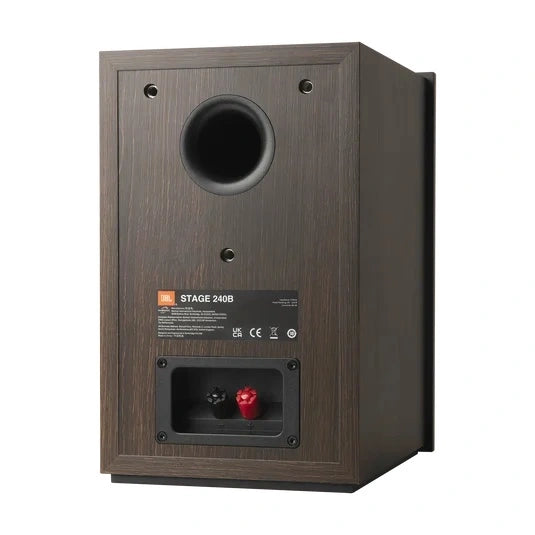 JBL Stage 240B Stage 240B 2-Way 4.5-inch (114mm) Bookshelf Loudspeaker - Pair