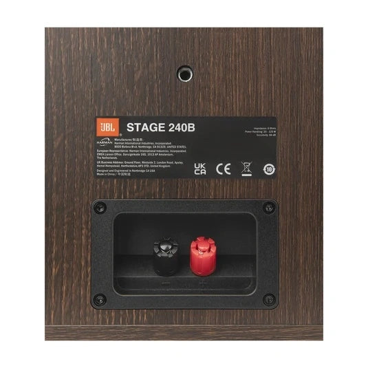 JBL Stage 240B Stage 240B 2-Way 4.5-inch (114mm) Bookshelf Loudspeaker - Pair