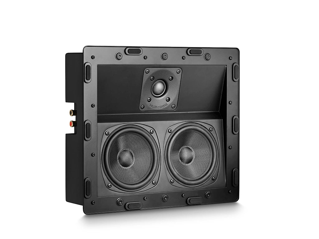 Miller & Kreisel® The IW150A is a versatile in-wall/in-ceiling speaker, designed for the ultimate home theater experience